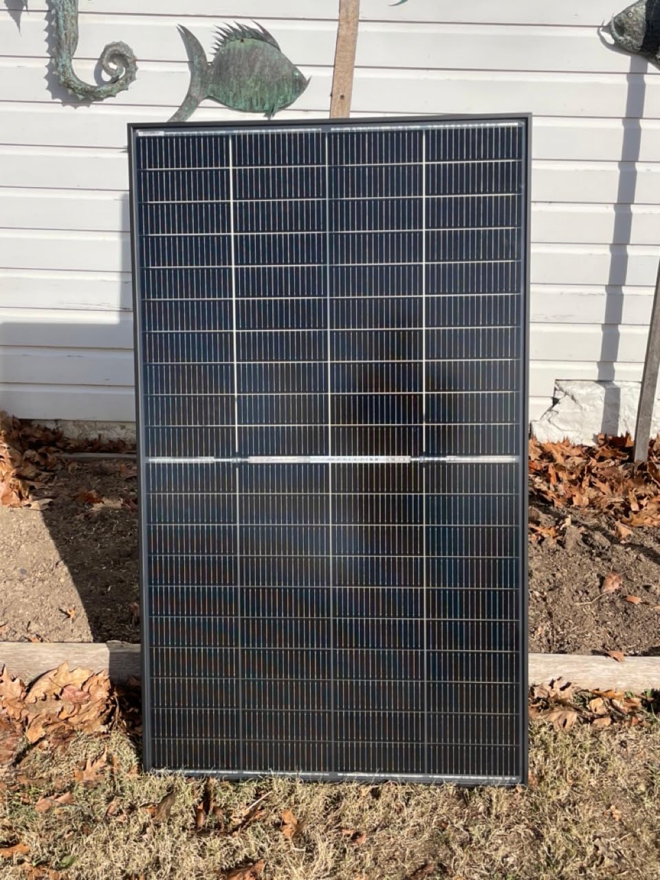 N-Type 16BB 200W Bifacial Solar Panel, 200 Watt Solar Panel for 12V Battery Systems, 25.6% High Efficiency, Dual-Module Parallel Anti-Shade Design, for RV Van Marine Home Rooftop Off-Grid customer photo 1