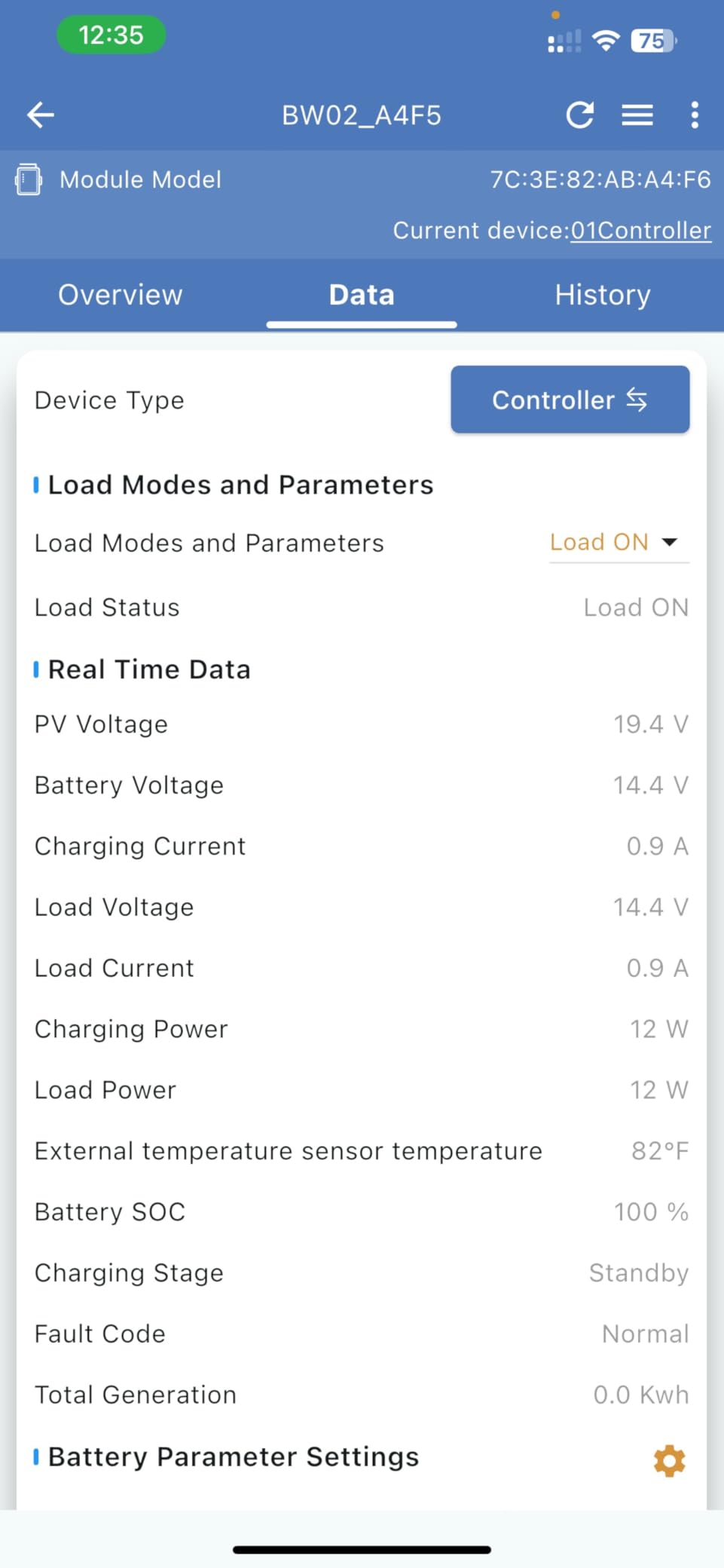 ECO-WORTHY 60A MPPT Solar Charge Controller with Bluetooth & WiFi customer photo 1
