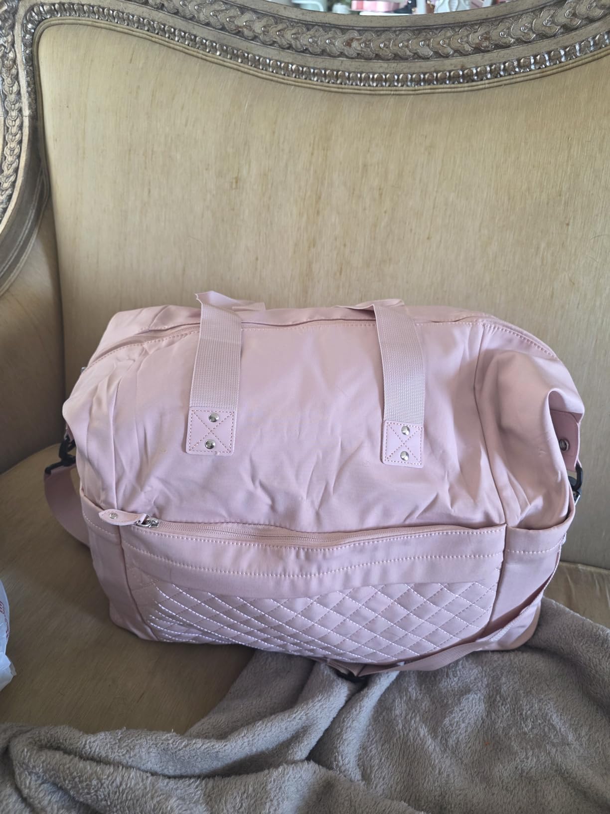 Pritent Travel Duffle Bag, Weekender Overnight Personal Item Carry On Bag customer photo 1