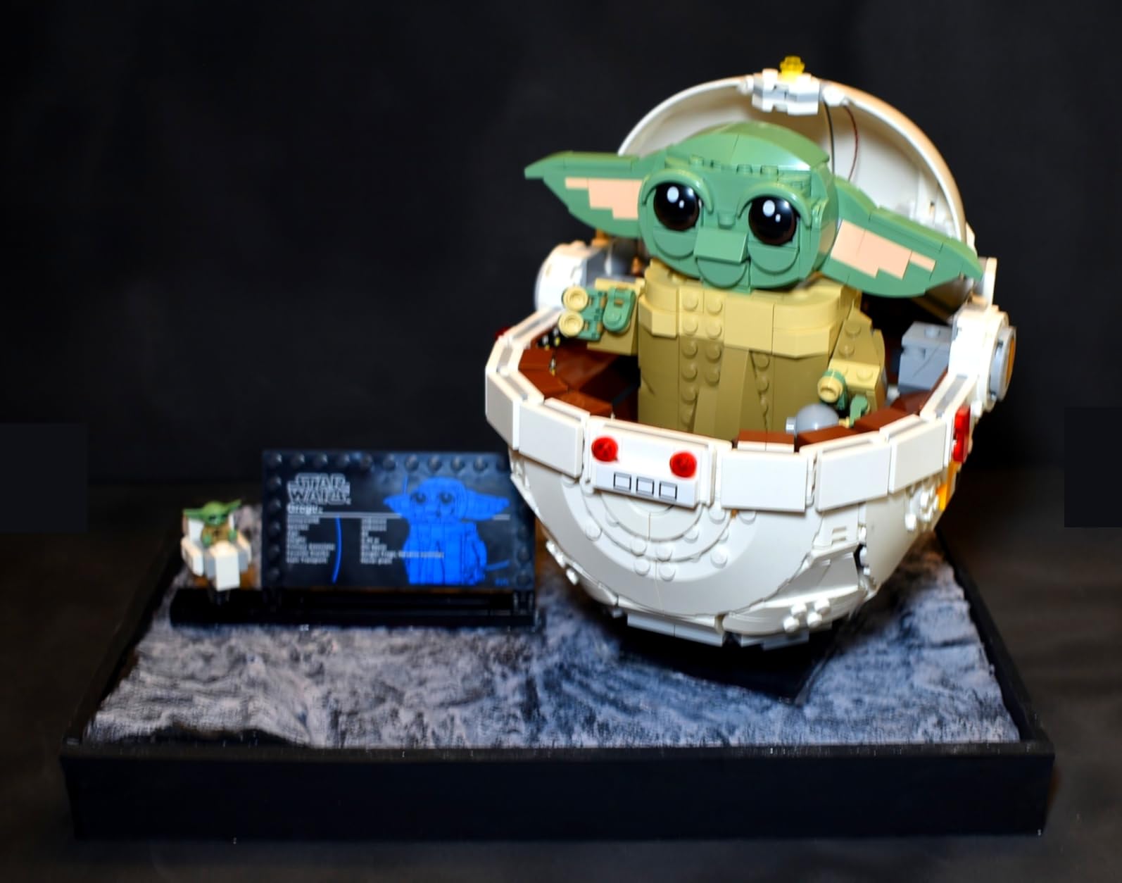 LEGO Star Wars Grogu with Hover Pram Building Toy Set - Star Wars Toy for Kids, Boys & Girls, Ages 10+ - Gift Idea for Birthday - 75403 customer photo 1