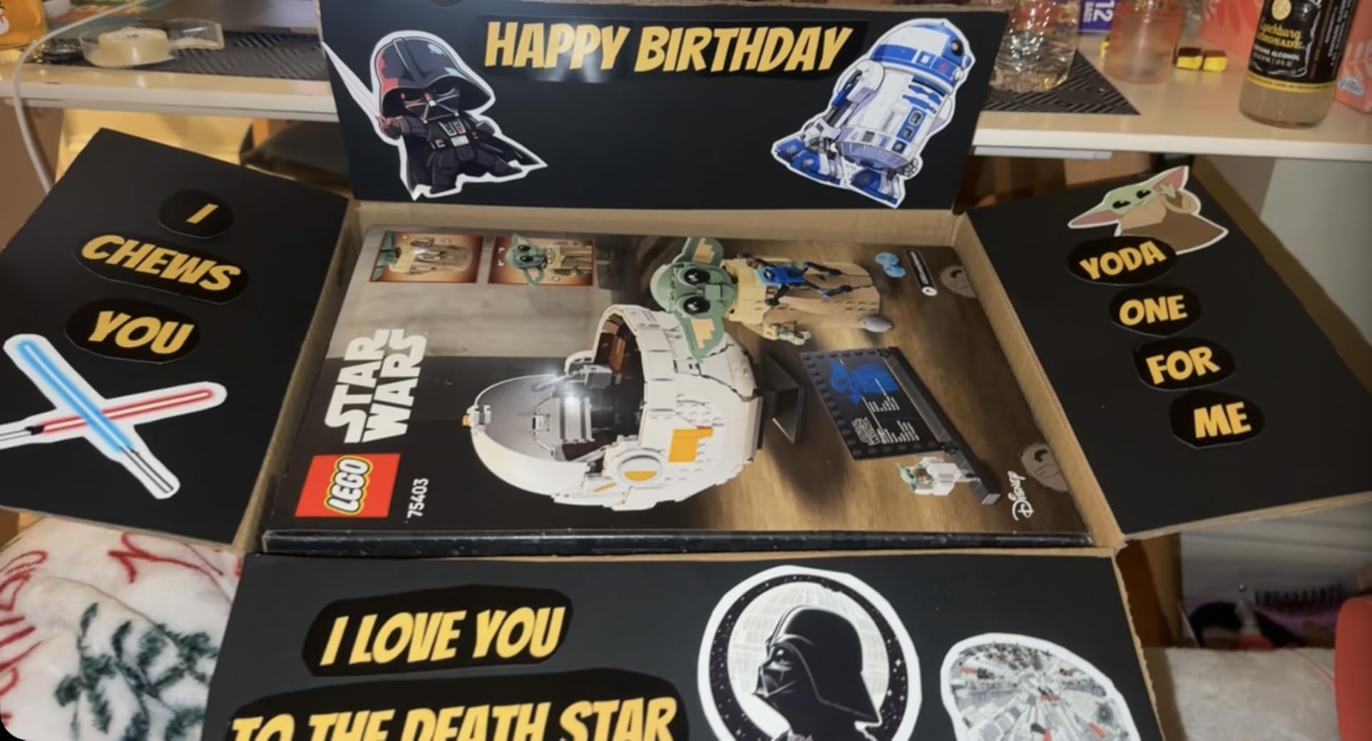LEGO Star Wars Grogu with Hover Pram Building Toy Set - Star Wars Toy for Kids, Boys & Girls, Ages 10+ - Gift Idea for Birthday - 75403 customer photo 2