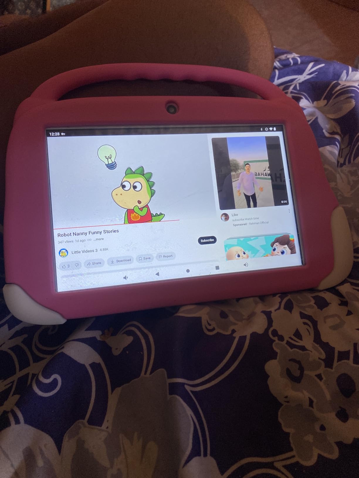 Aheadthink 8-Inch Kids Tablet customer photo 1
