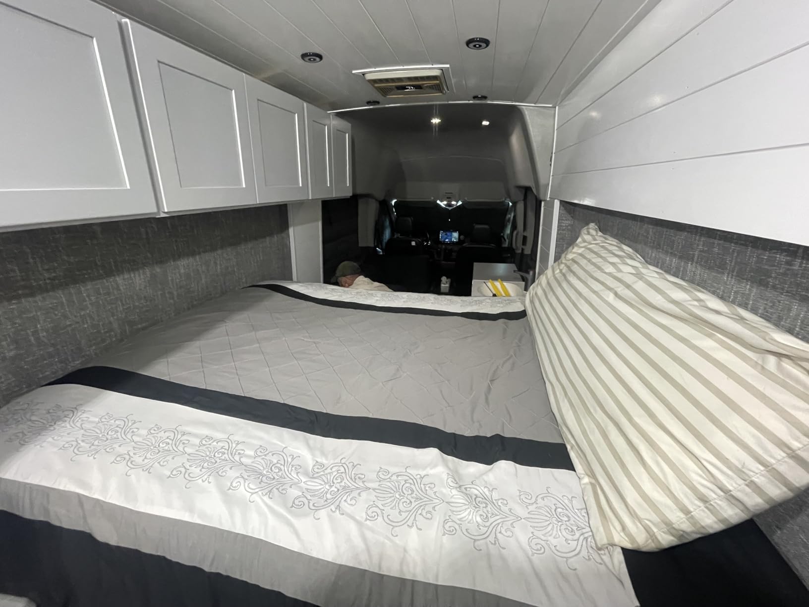 WanderRest 12” Cool Hybrid RV Mattress, Short Queen 60x74, Plush-Medium Gel Memory Foam & Pocketed Coil Bed for RV, Camper or Travel Trailer, Cooling Comfort, Made in USA customer photo 1