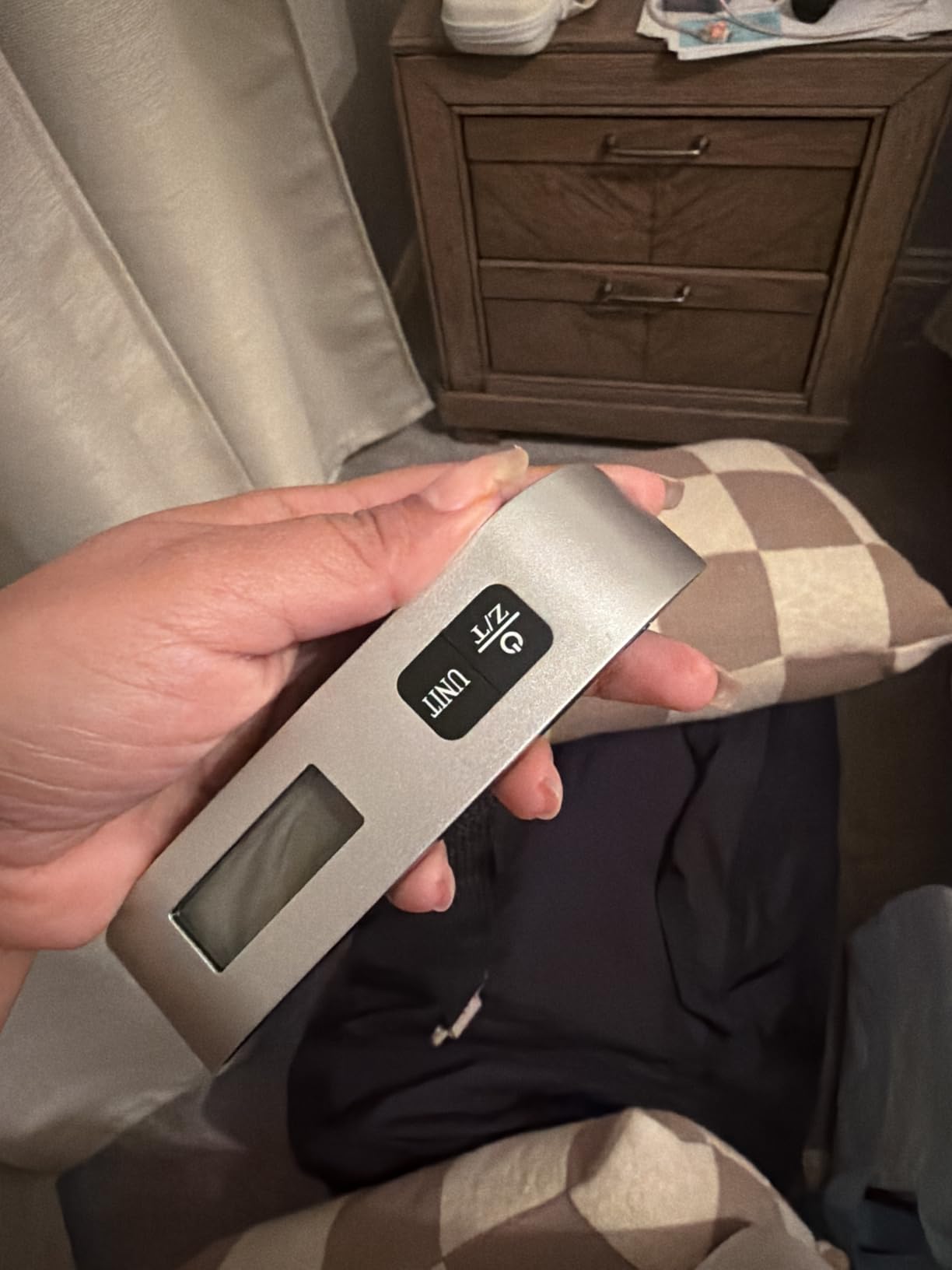 Luggage Scale, 110lb/50kg Portable Luggage Weight Scale, Silver customer photo 1