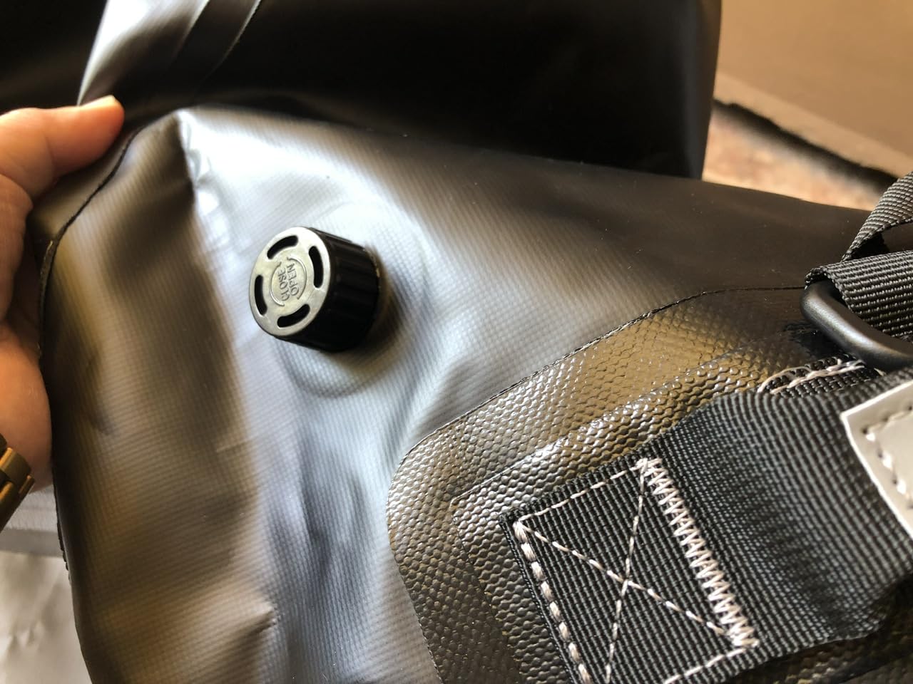 Waterproof Duffel Bag with 500D PVC Fabric, Large Marine Dry Bags customer photo 1