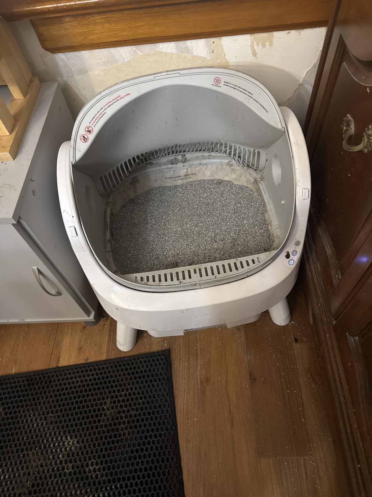 Self Cleaning Cat Litter Box, Automatic Litter Box for Multiple Cats, Integrated Safety Protection with Open-Top Design customer photo 1