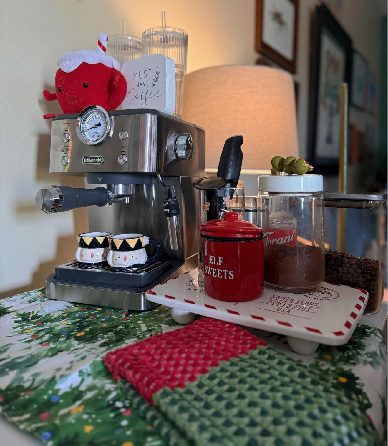 De'Longhi Classic Signature Espresso Machine, Adjustable Milk Frother customer photo 2