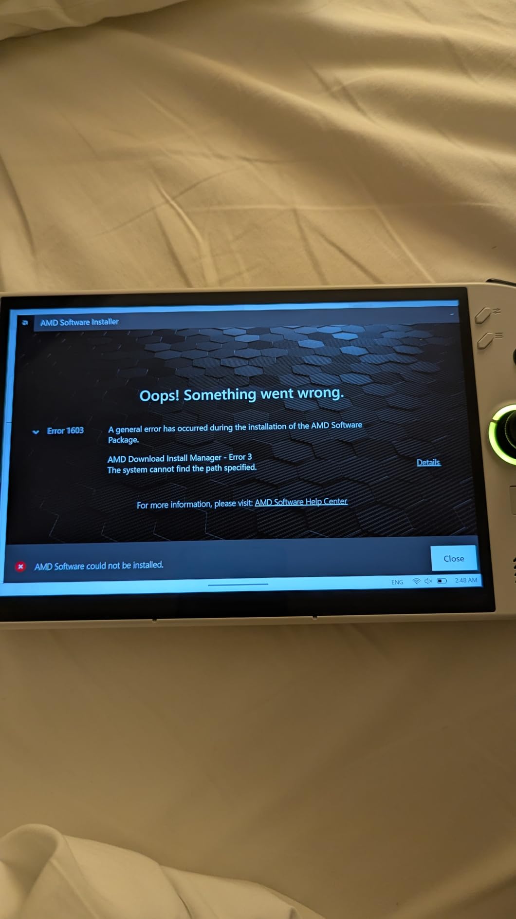 Lenovo Legion Go S customer photo 1