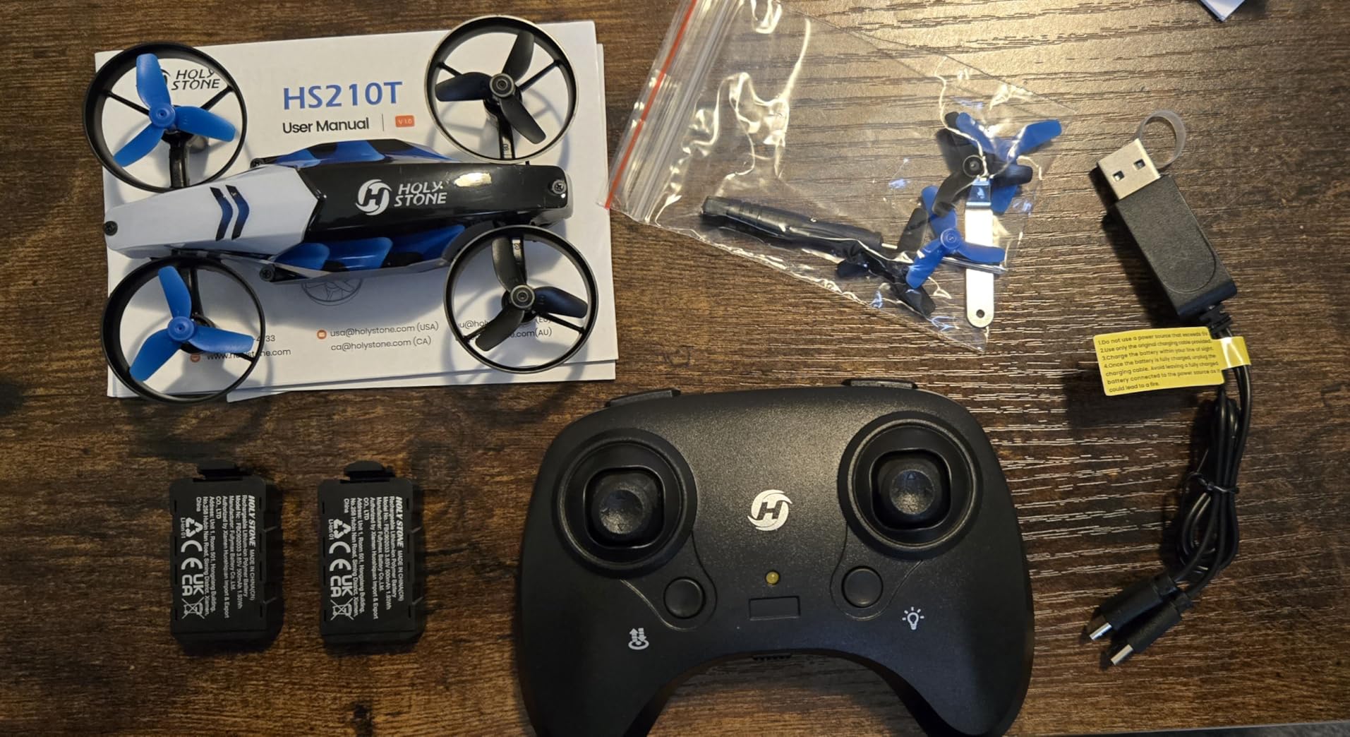 Holy Stone HS210T Drones for Kids, 2 IN1 MINI Indoor Drone with Land & Fly Mode, Four Posture Deformations RC Quadcopter with 3D Flip, Auto Hovering, Birthday Toy Gift for Boys and Girls customer photo 1