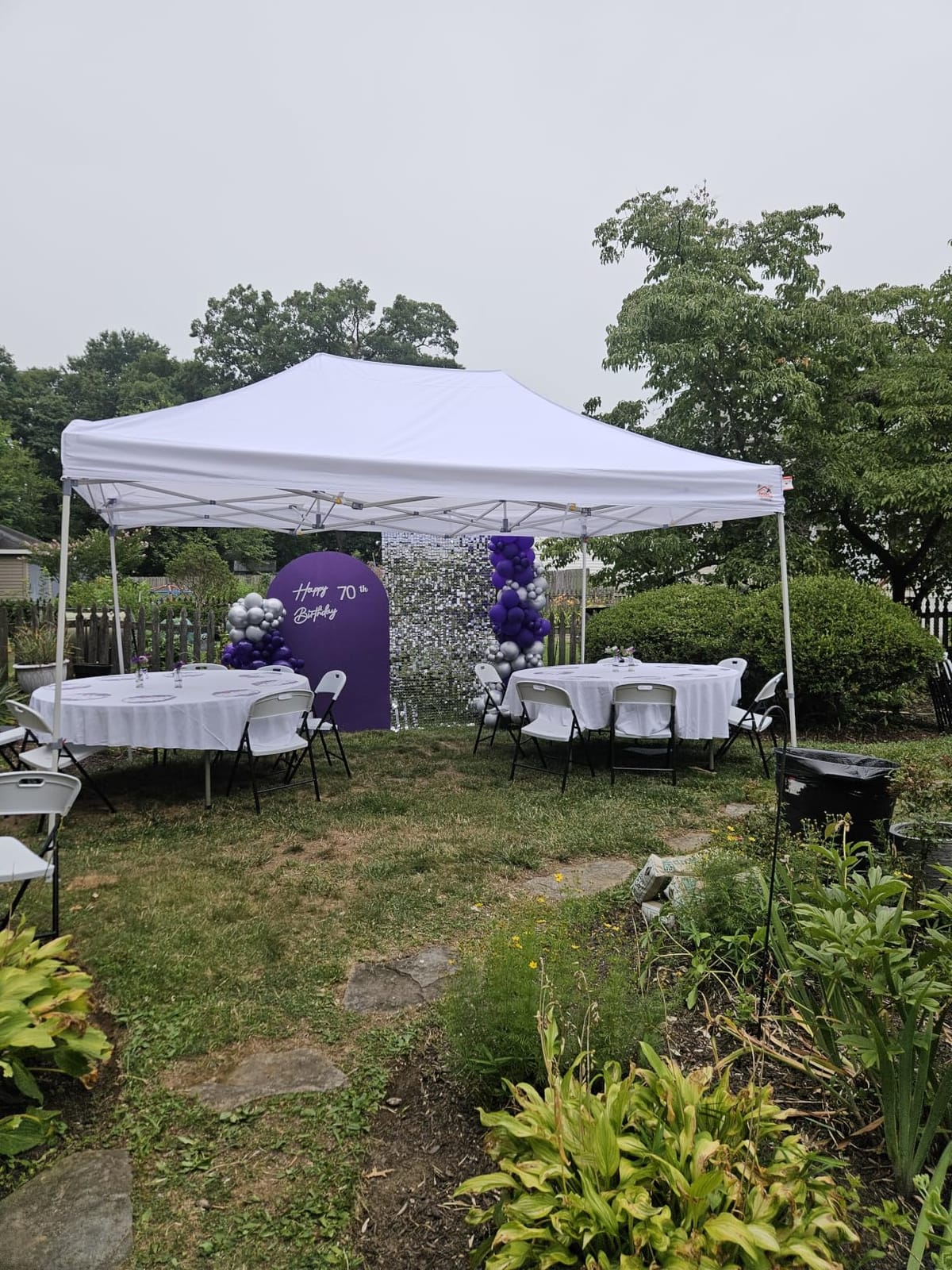 Tradesparker 10x10 Pop Up Tent with Sidewalls,Commercial Movable Canopy ApexCore LED & Rugged Casters-Instant Easy Setup Shelter Canopies,Weight Bags&Stakes for Outdoor Events(White) customer photo 2