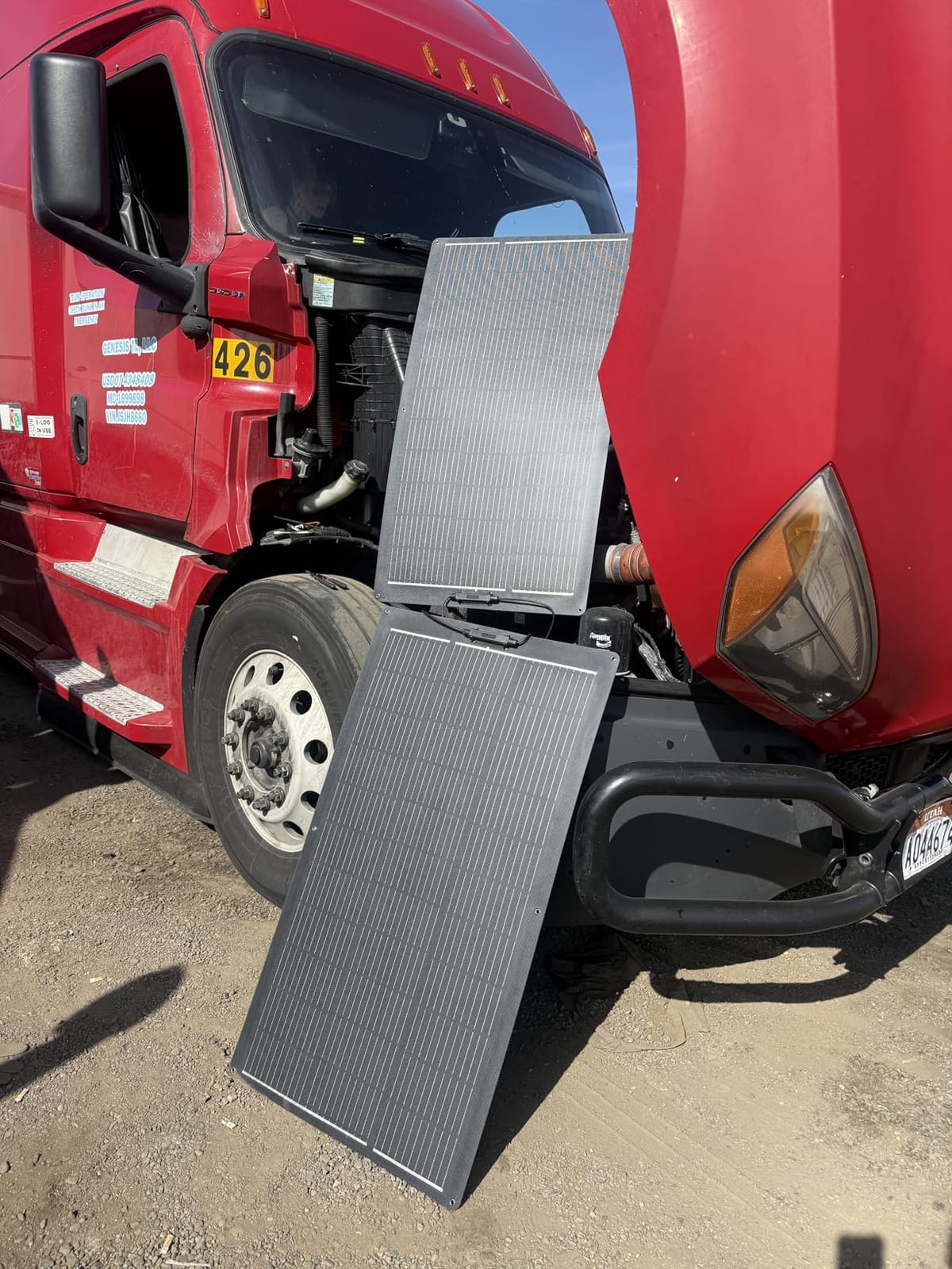 200W Flexible Solar Panel (2x100W), Ultra-Thin ETFE customer photo 1