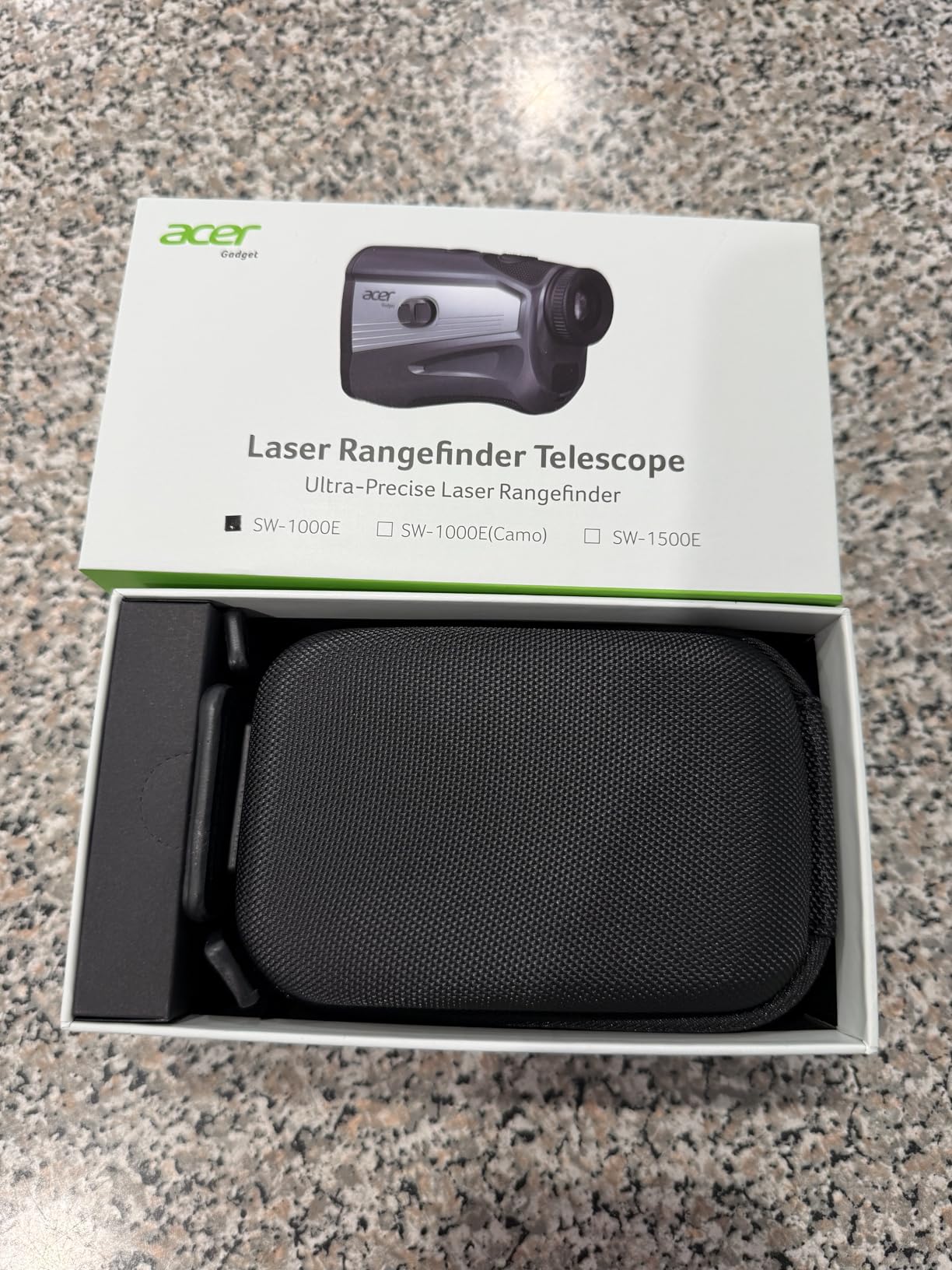 Acer Pro Golf Rangefinder with Slope Switch, Pin Lock Vibration, 1200 Yards customer photo 2
