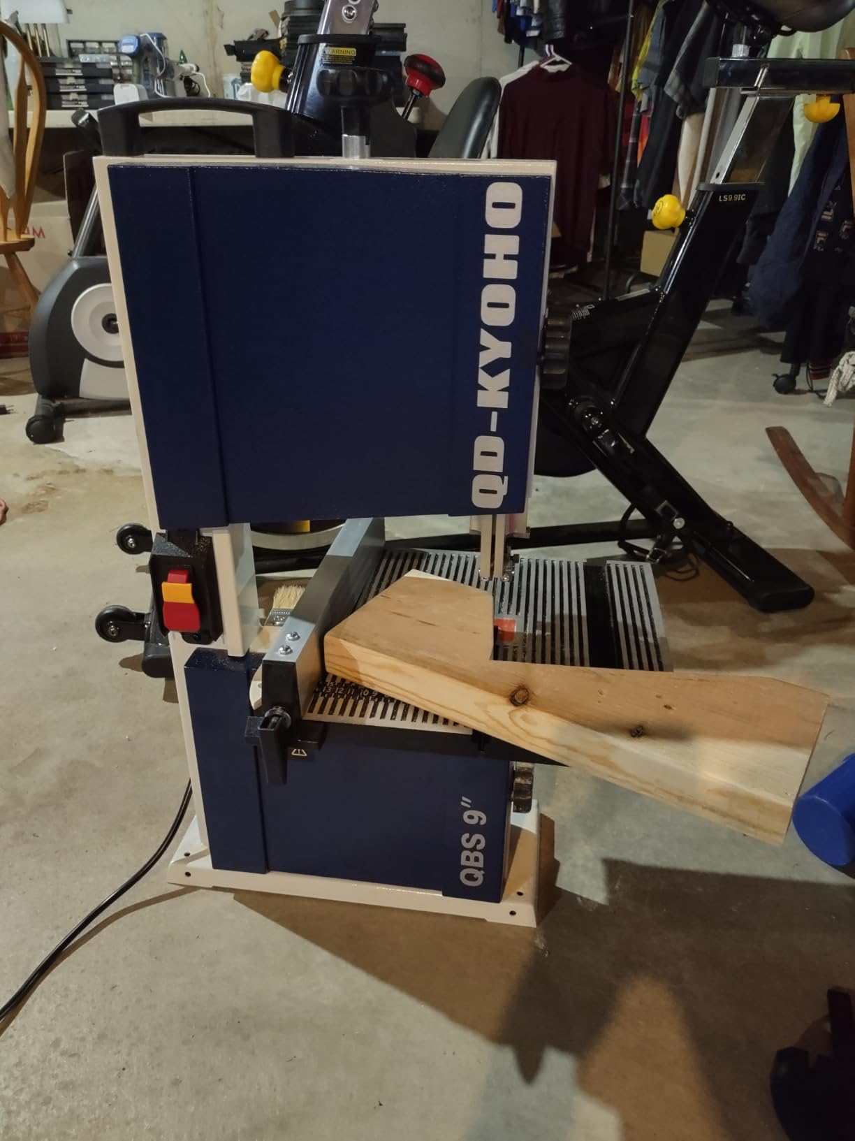 Band Saw, 14 Inch Bandsaw for Woodworking, 1445 & 2950 FPM Dual-Speed Bandsaw, 2 HP，120 V 14-Amp Motor, Band Saws with Solid Cast Iron Table, Iron Bandsaws with Overload Protection customer photo 2