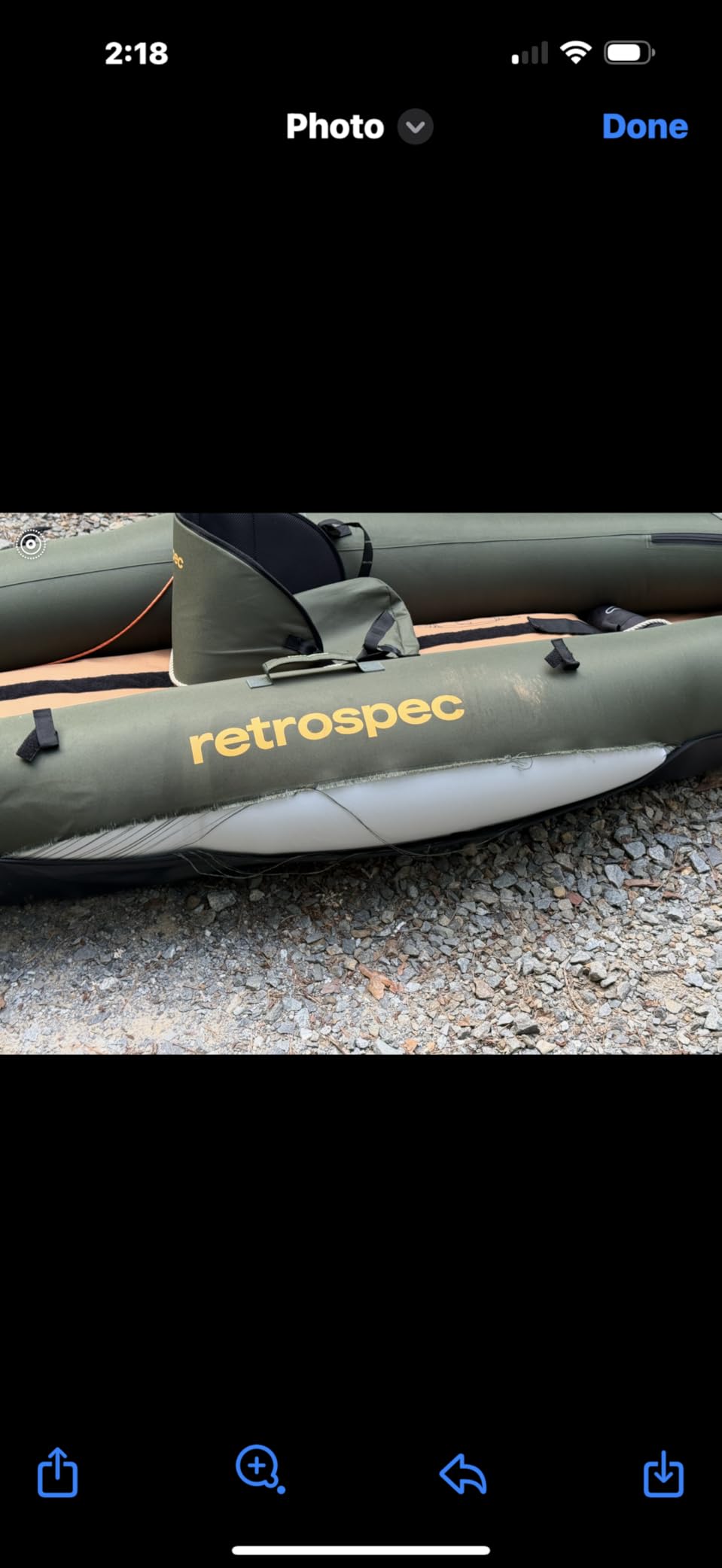 Retrospec Coaster Single & Tandem Inflatable Kayak for Adults - Blow Up Kayak, 220 & 440lb Capacity, Portable Lightweight Kayak with Paddle, Pump & Carry Bag customer photo 2