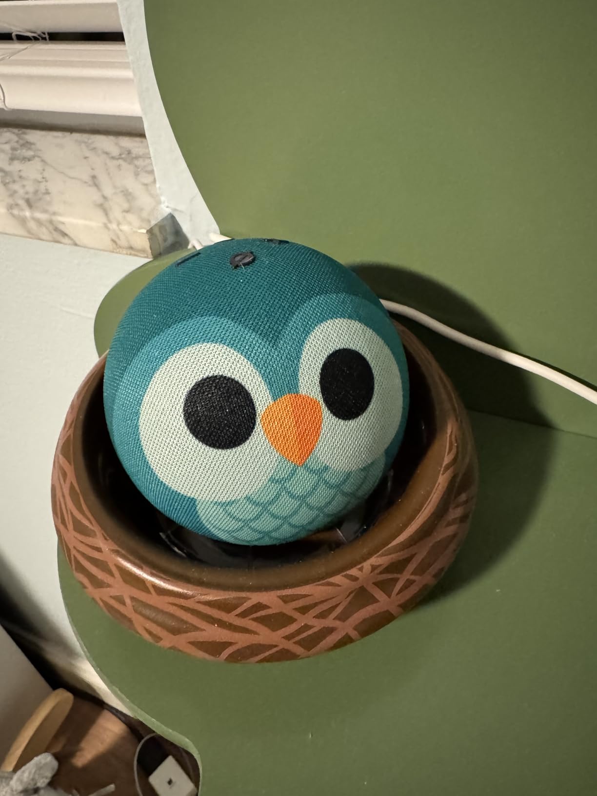 Amazon Echo Dot Kids (newest model), Smart speaker to enjoy age-appropriate audiobooks, sleep routines and Alexa+ experiences to create and learn, Stardust design customer photo 2