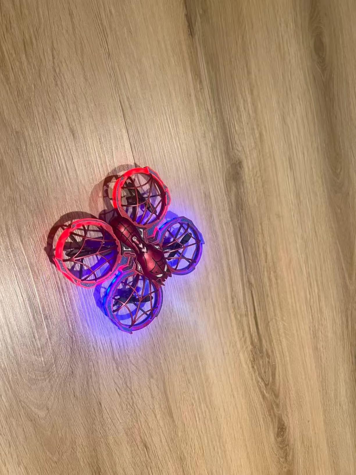 Drone for Kids with LED Light RC Quadcopter Full Propeller Guards Spider customer photo 1