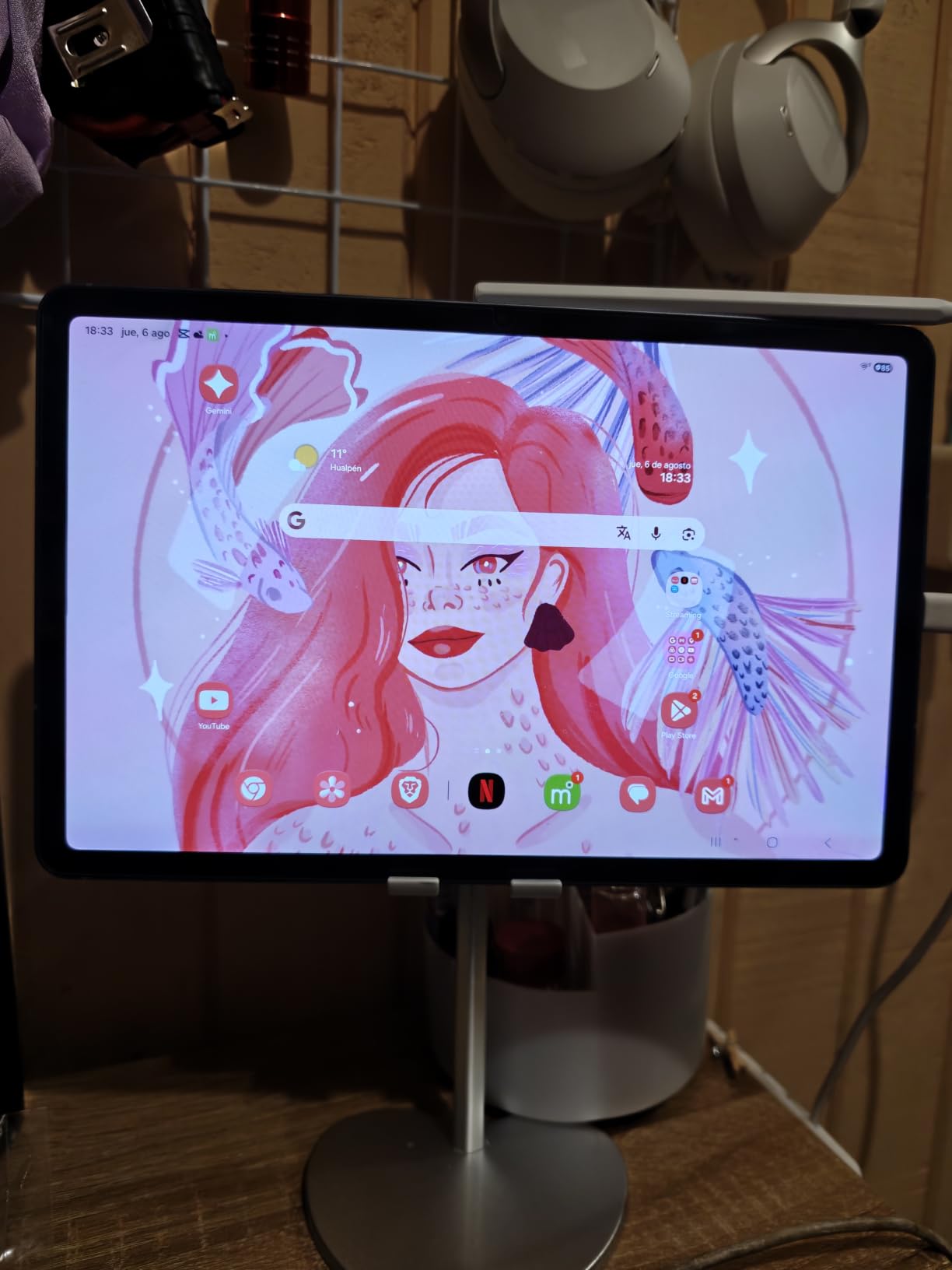 Samsung Galaxy Tab S11 256GB WiFi Android Tablet, Galaxy AI, IP68, Gray customer photo 1