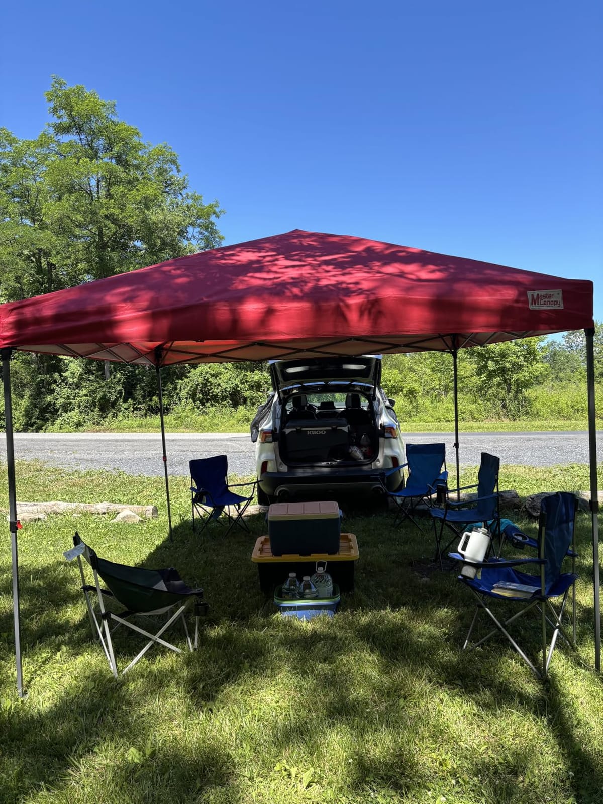 MASTERCANOPY 10x10 Heavy Duty Pop up Canopy Tent with Sidewalls, White customer photo 2