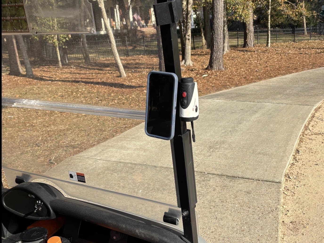 Magnetic Golf Cart Phone Holder, Golf Accessories for Men Golf Gifts Daddy customer photo 1