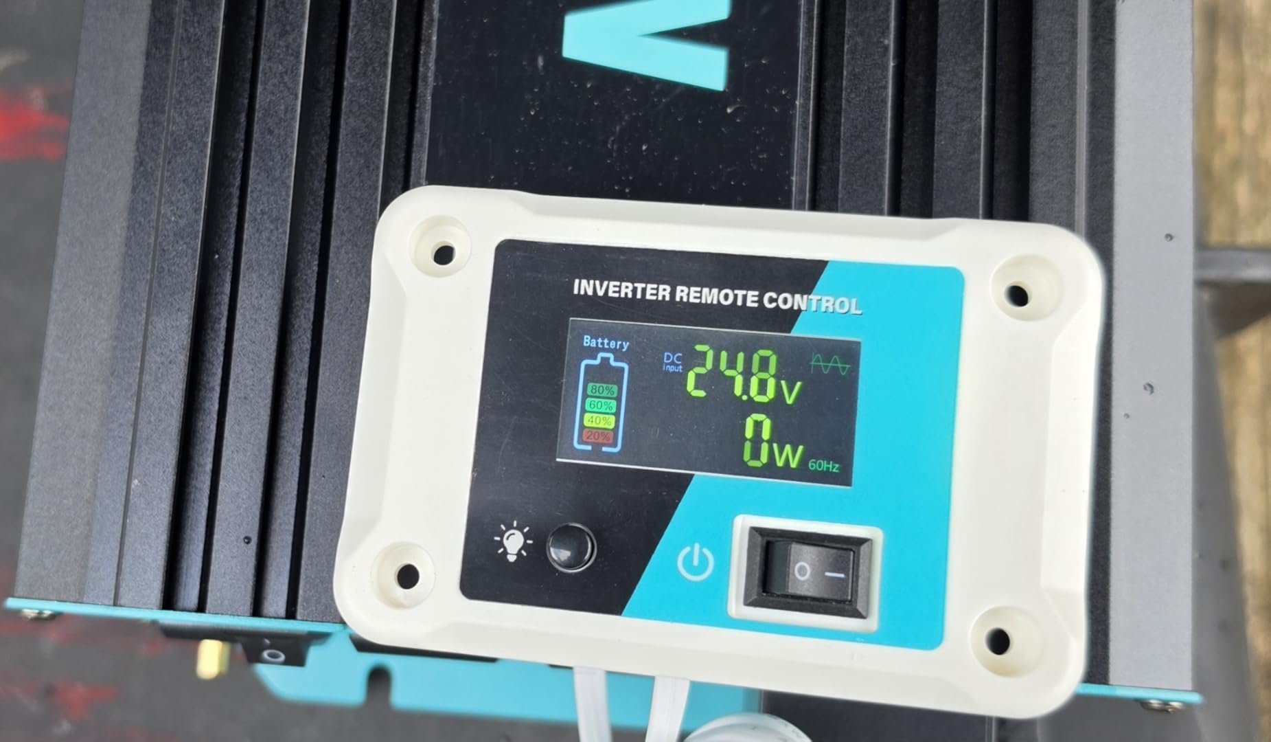 3000 Watt Pure Sine Wave Inverter 24V DC to 120V AC for RV, Truck, Solar, Home, Off-Grid, Power Inverter with 3 AC Outlet, 30W USB-C, 5V 3.1A USB, Hardwire Port, Remote Control, Surge 6000W customer photo 1