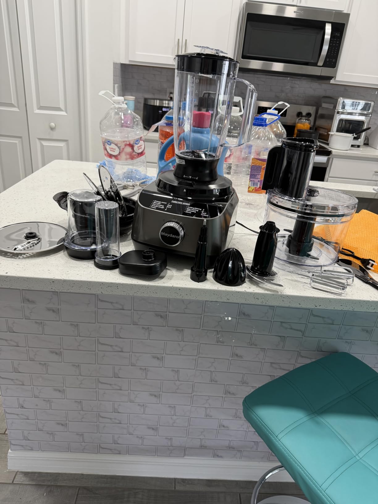 14 Cup Food Processor, 11-in-1 Food Processor and Blender Combo with Large Chute, 51 oz for Smoothies & Ice, for Chopping, Grinding, Slicing, Shredding, Purees & Dough, Dishwasher Safe customer photo 1
