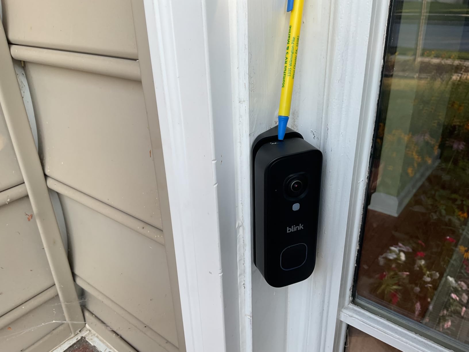 Blink Wired Doorbell 2K+ (newest model) — Head-to-Toe 2K video doorbell, continuous hardwired power, pair with Alexa or Blink Chime (sold separately) required for in-home alerts customer photo 2