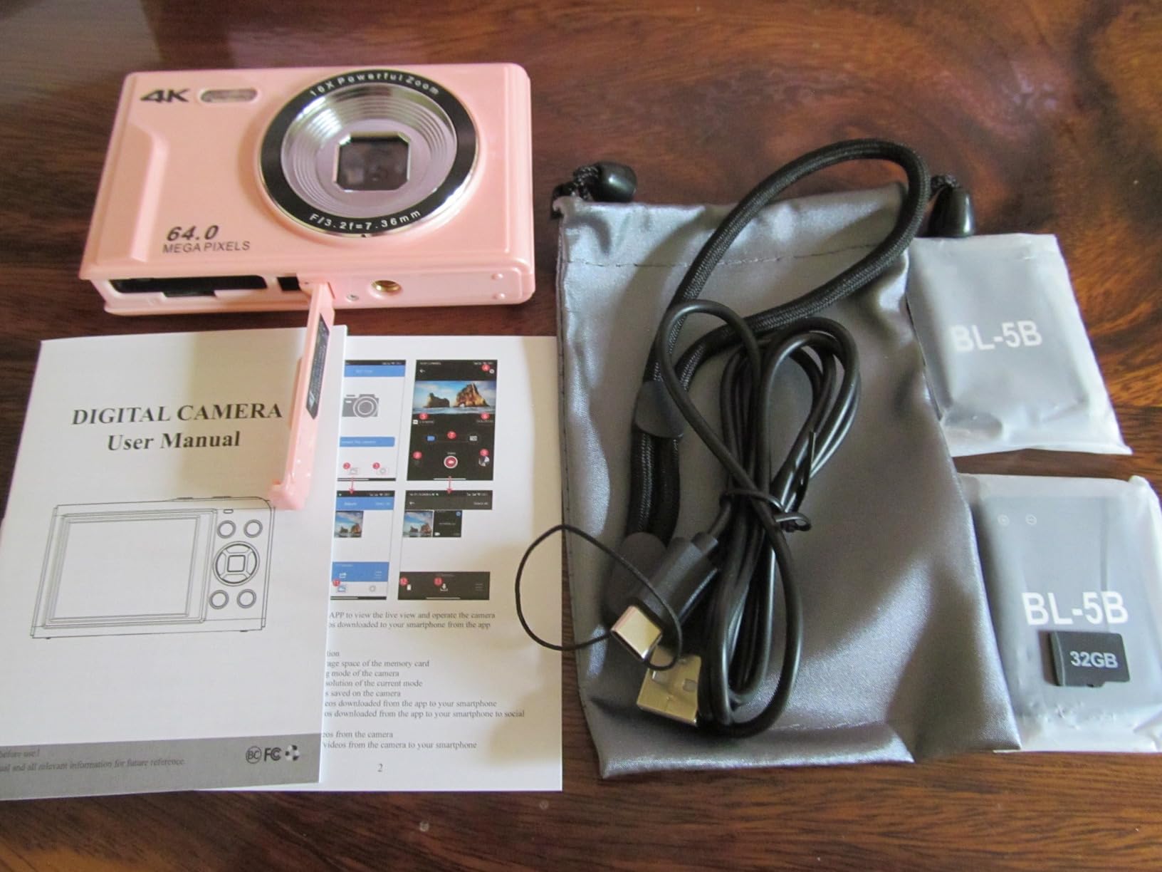 4K Digital Camera for Photography, 64MP Vlogging Camera for YouTube customer photo 2