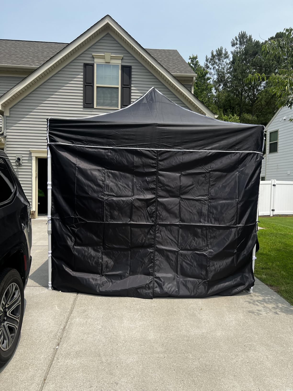 Hoteel 10x20 Pop Up Canopy Tent, Heavy Duty Upgraded Hexagonal Steel Frame customer photo 1