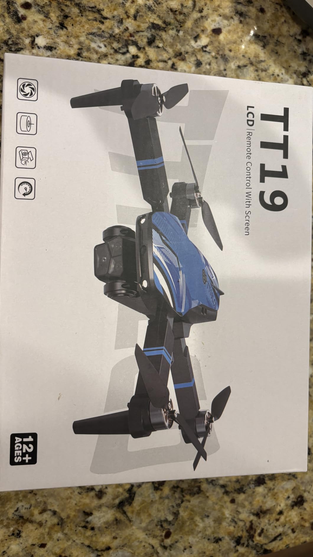 FPV Drone with Camera for Adults LCD Screen on RC, Mini Drones for Beginner, Foldable Quadcopter with Brushless Motor Obstacle Avoidance, Support 32G SD Card Under 250 Grams customer photo 1