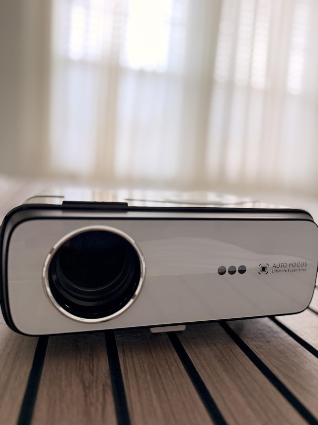 4K Projector for Golf Simulator, Home Theater & Gaming, 2200 ANSI Lumens customer photo 1