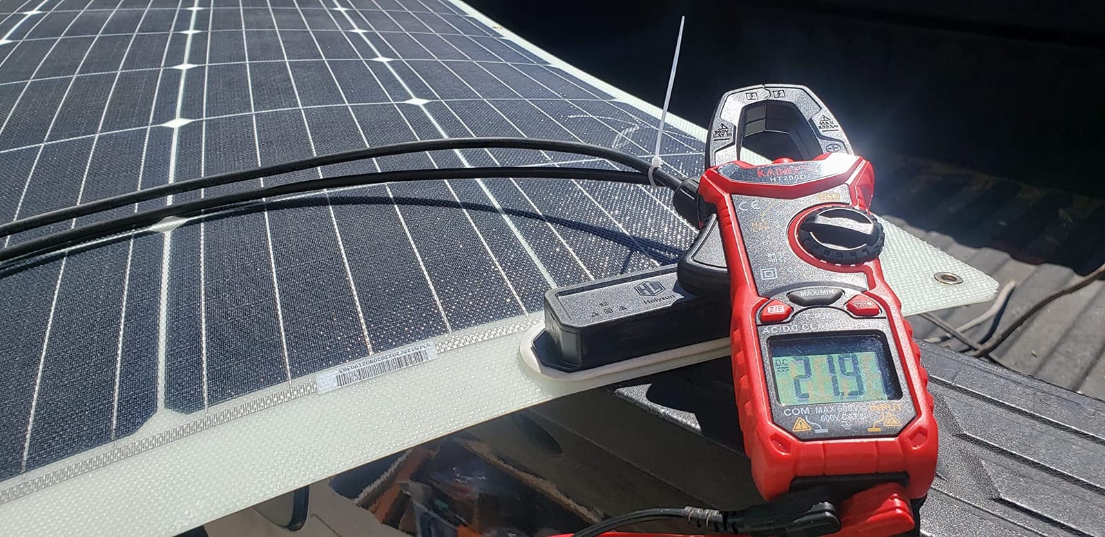 Renogy 200 Watt ShadowFlux Flexible Solar Panel, N-Type 25% High-Efficiency customer photo 2