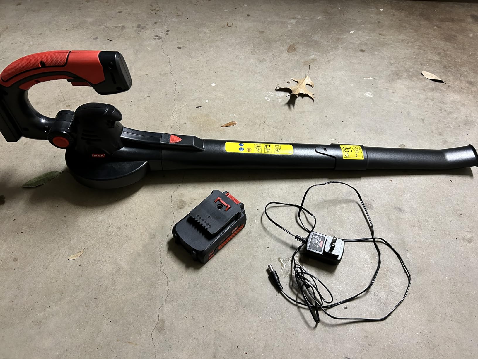 MZK 20V Cordless Blower customer photo 2