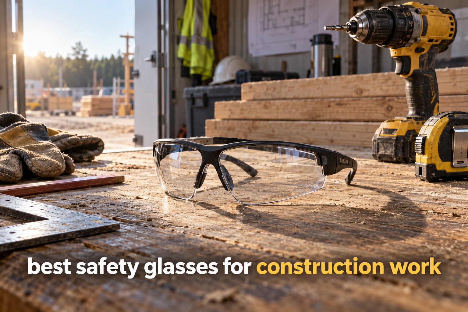 best safety glasses for construction work