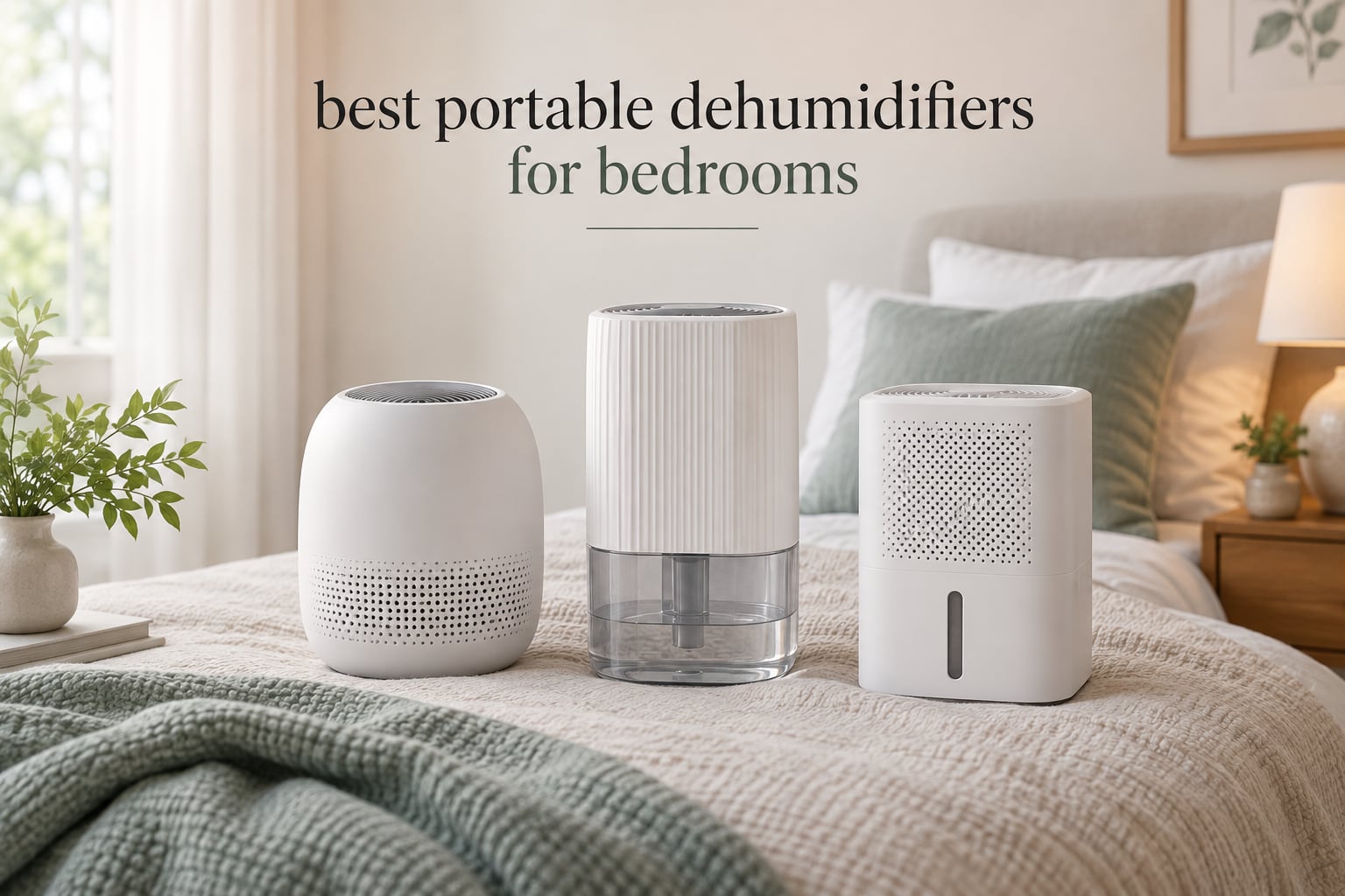best portable dehumidifiers for bedrooms