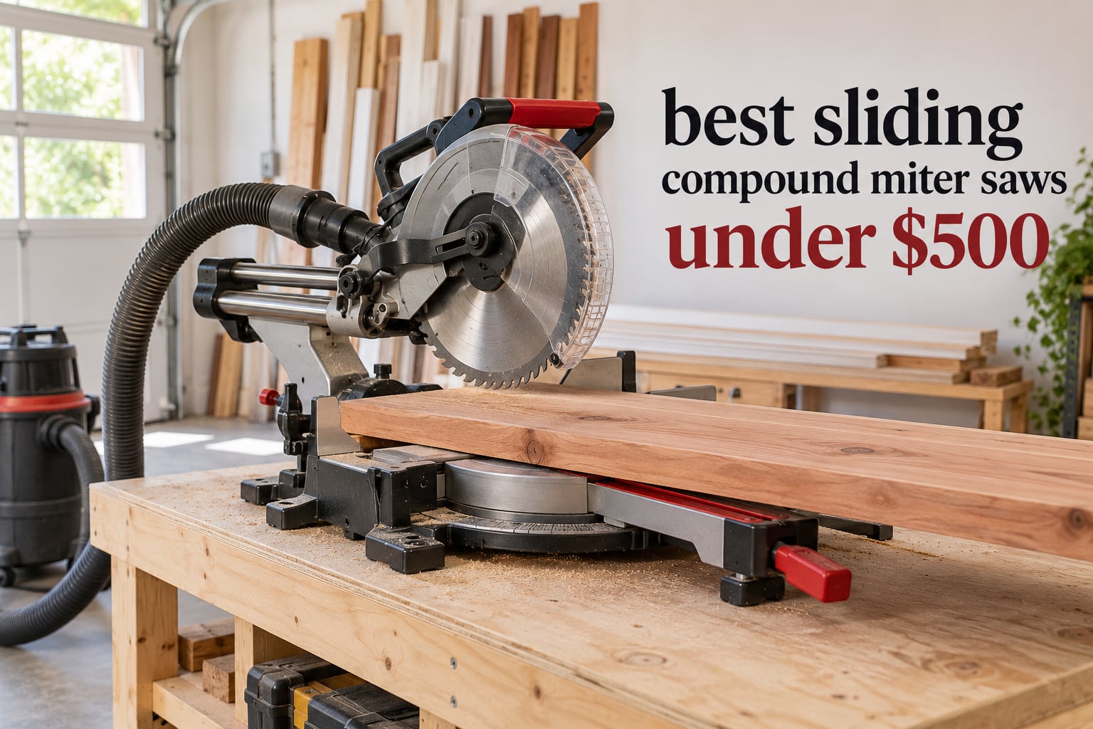 best sliding compound miter saws under $500