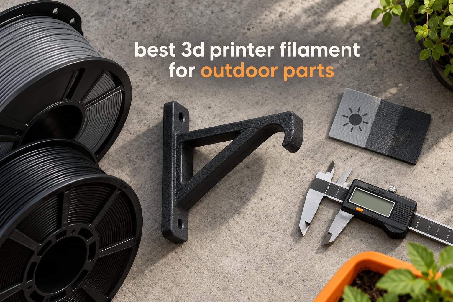 best 3d printer filament for outdoor parts