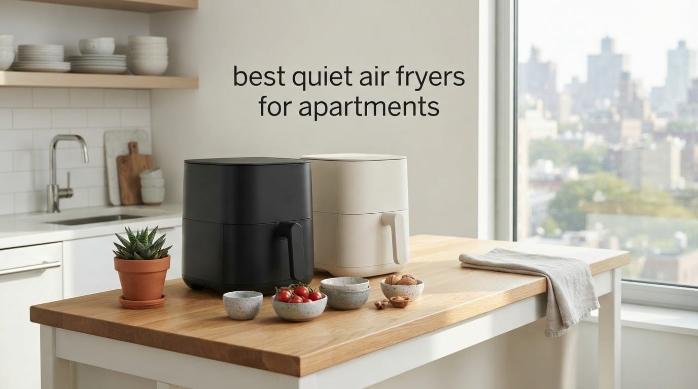 best quiet air fryers for apartments