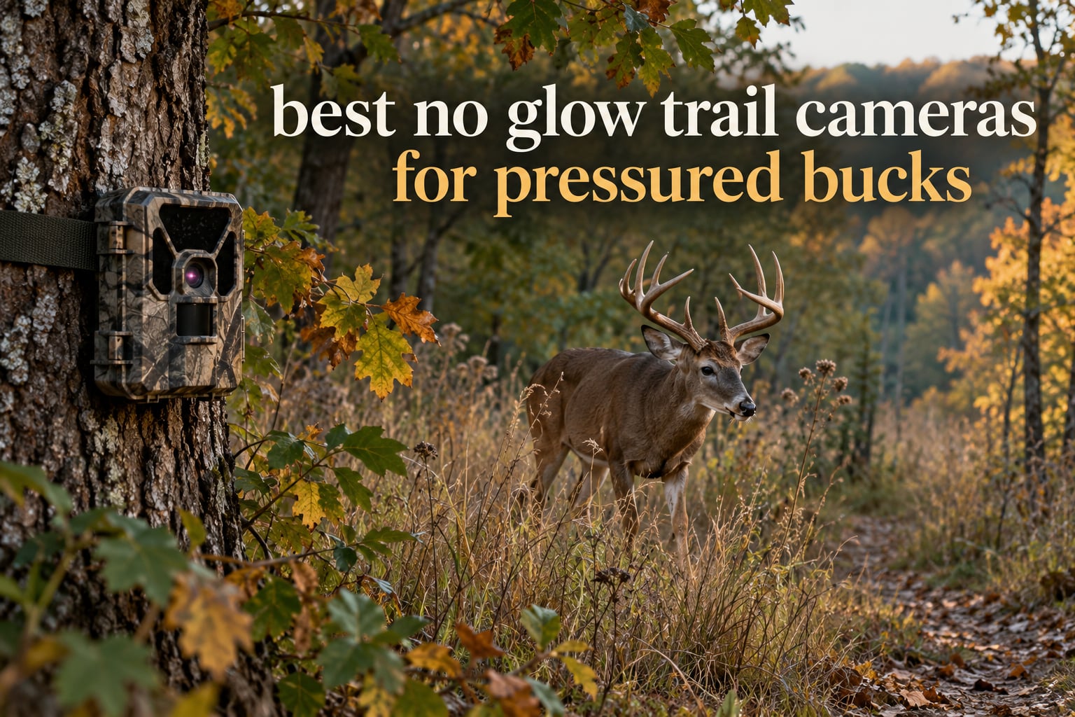 best no glow trail cameras for pressured bucks