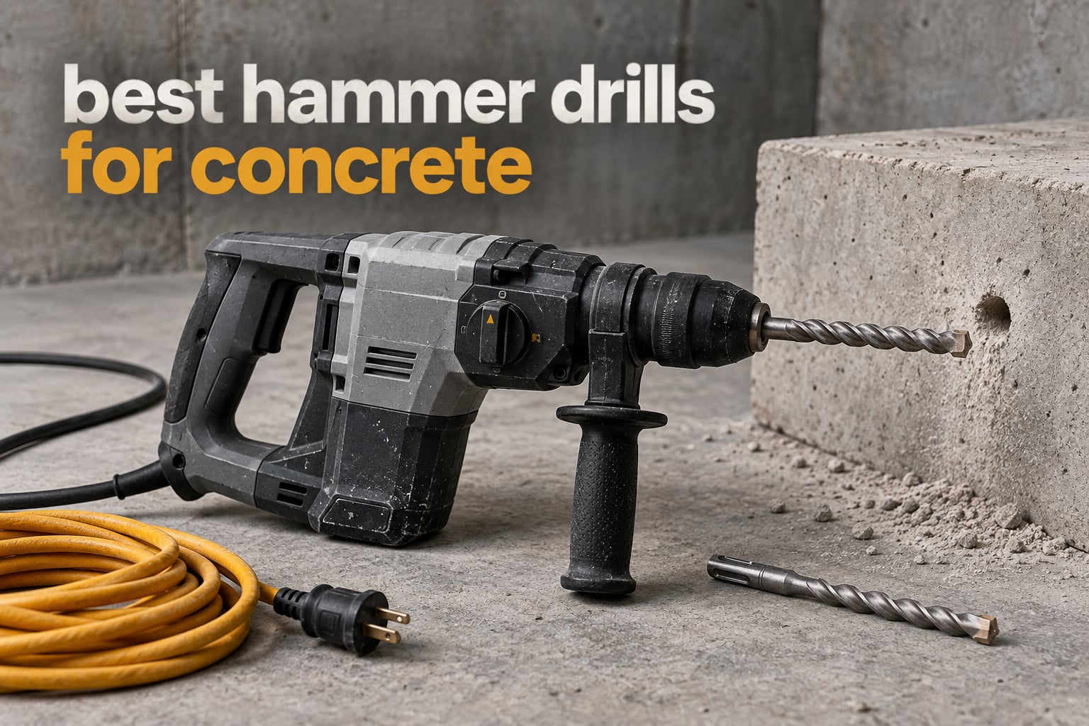 best hammer drills for concrete