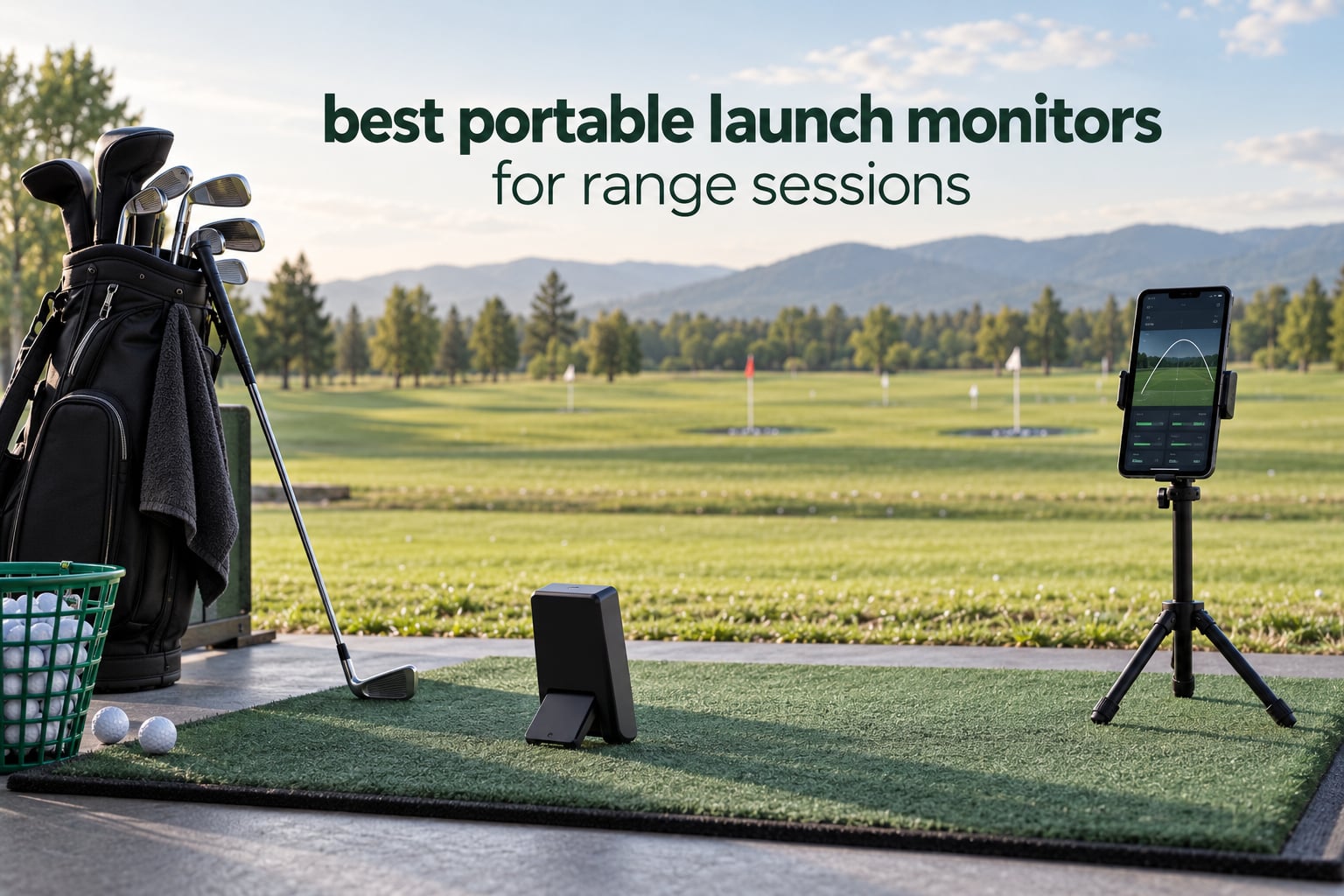 best portable launch monitors for range sessions