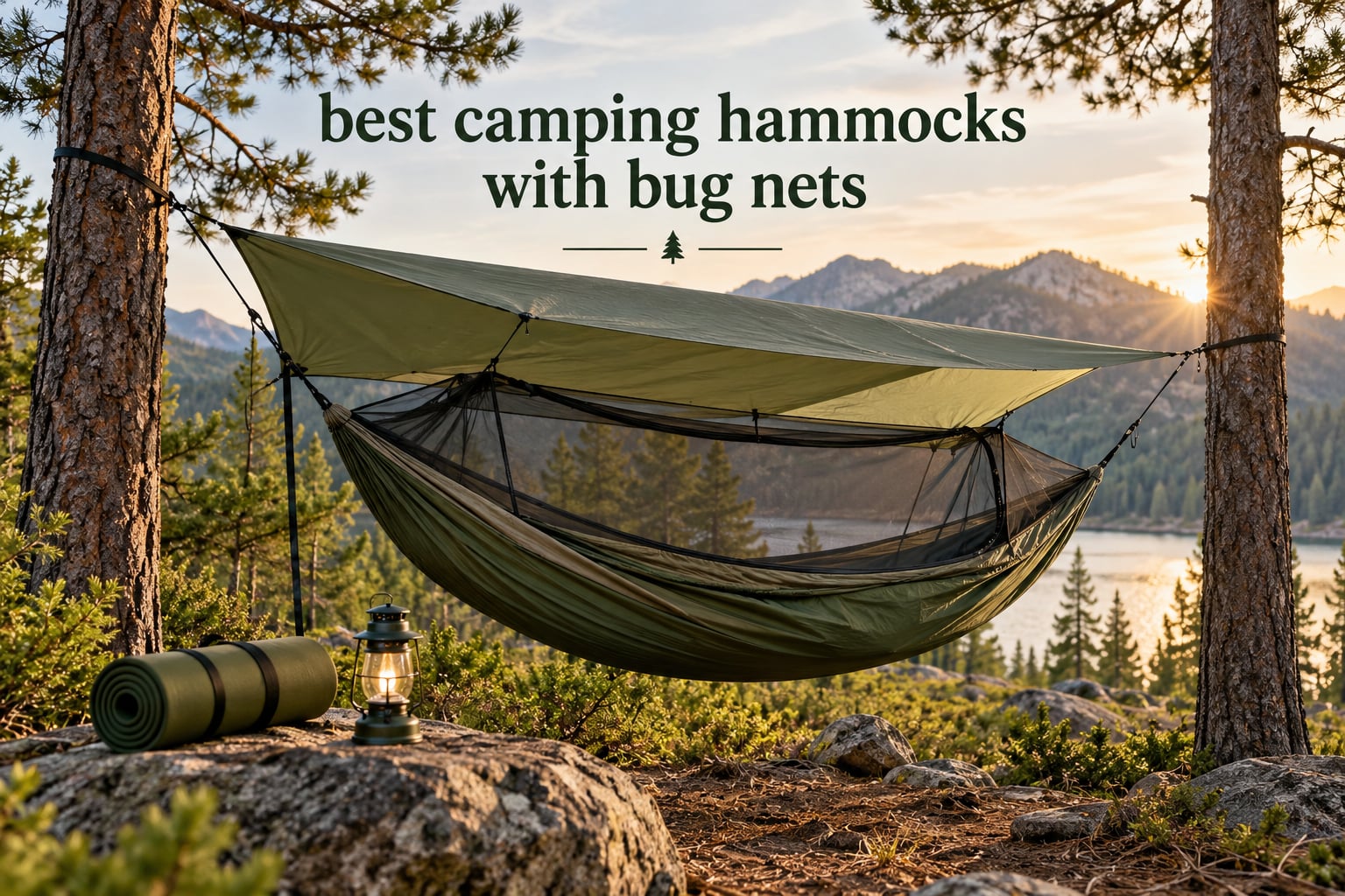 best camping hammocks with bug nets