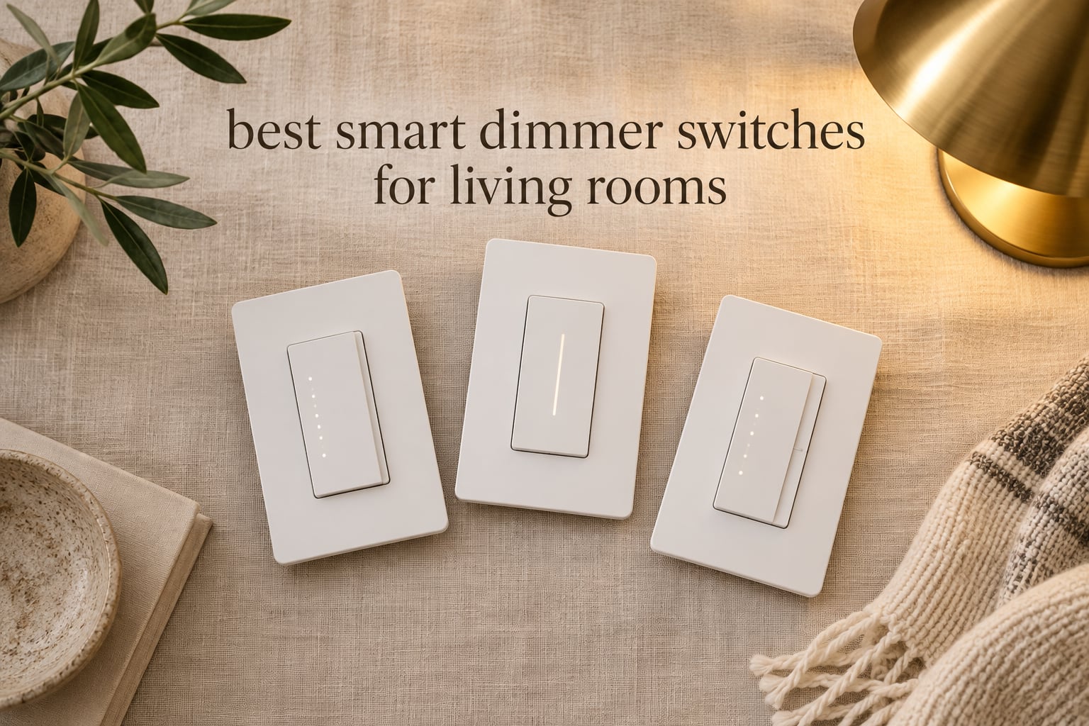best smart dimmer switches for living rooms