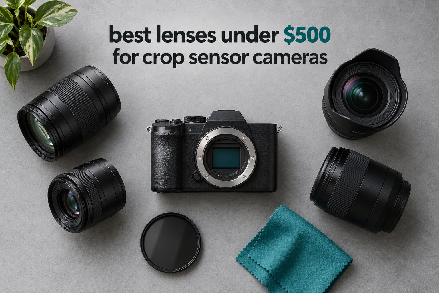 best lenses under $500 for crop sensor cameras