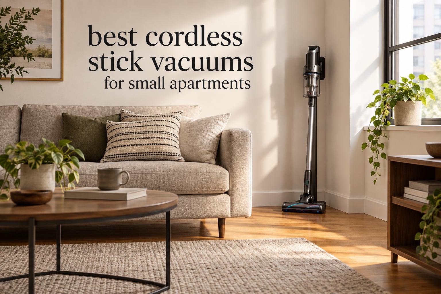 best cordless stick vacuums for small apartments
