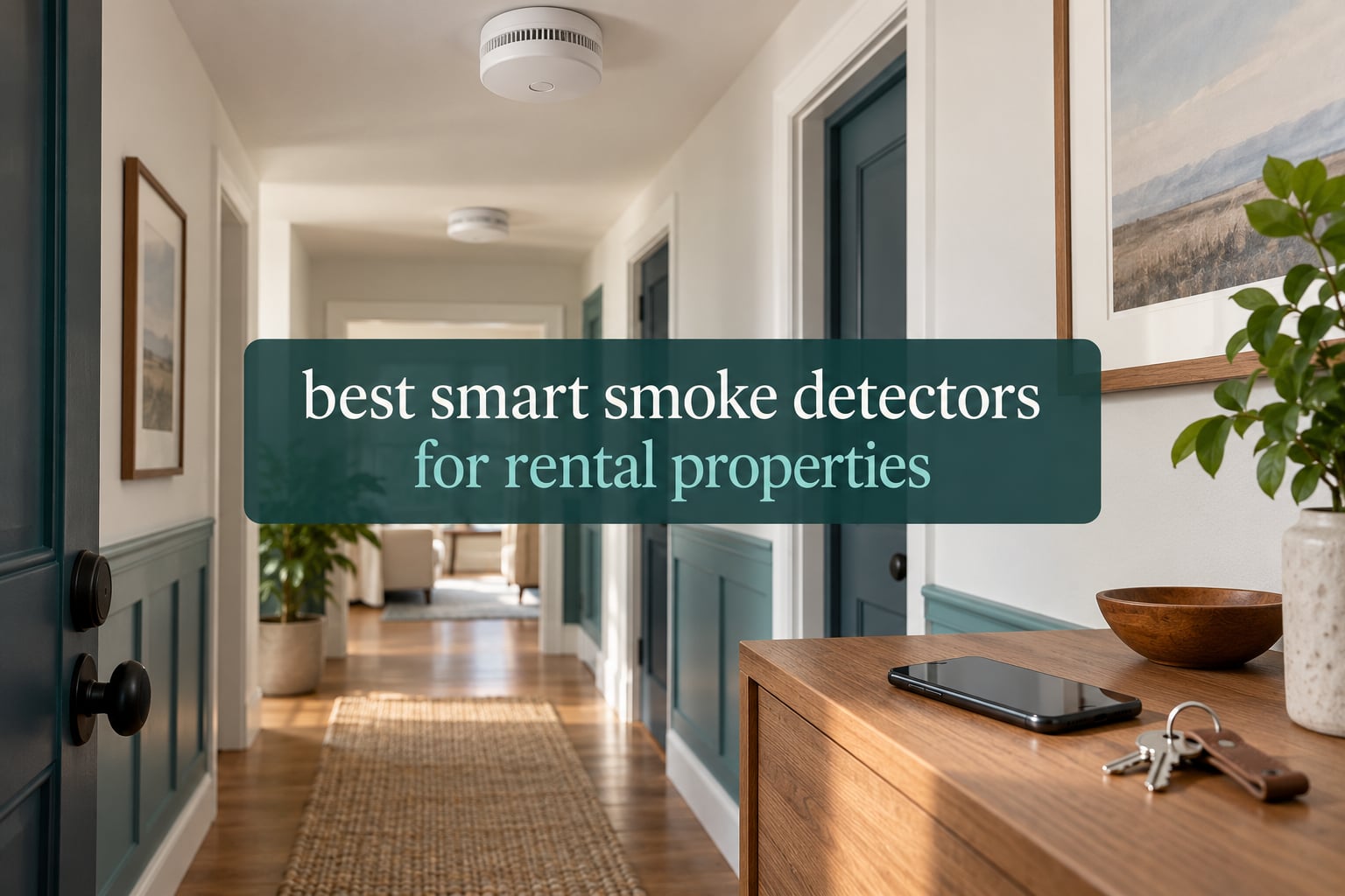 best smart smoke detectors for rental properties