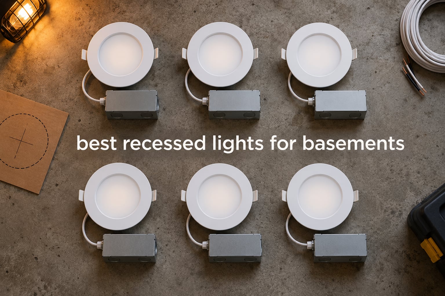 best recessed lights for basements