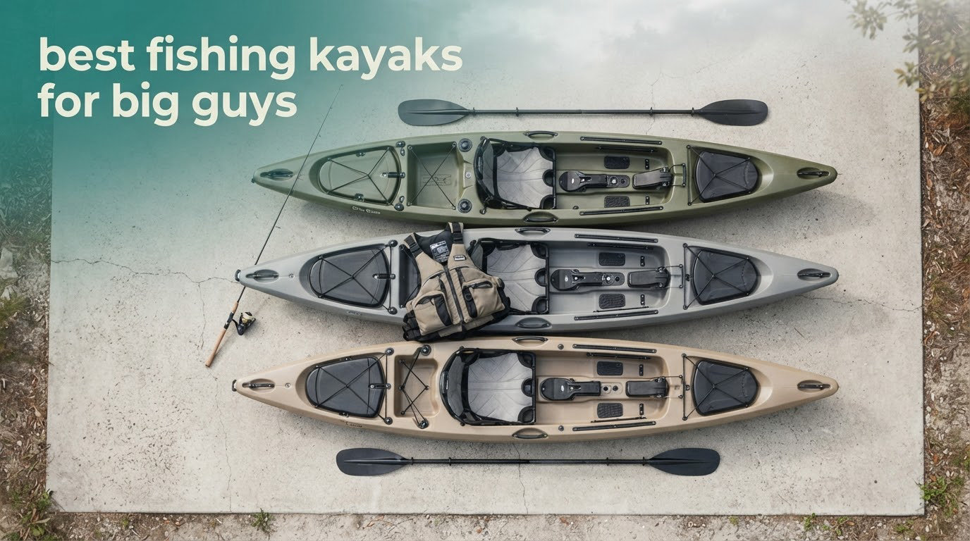 best fishing kayaks for big guys