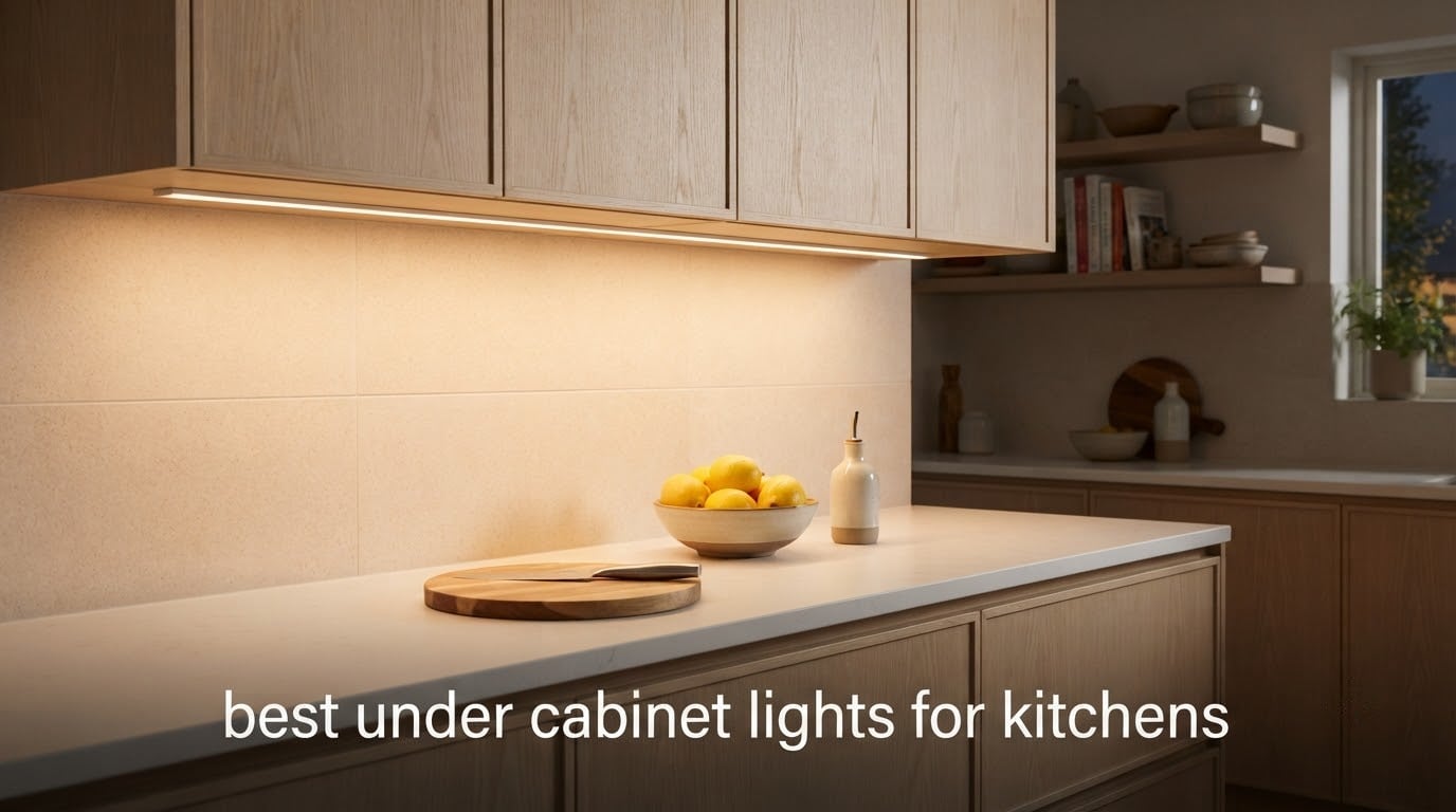 best under cabinet lights for kitchens