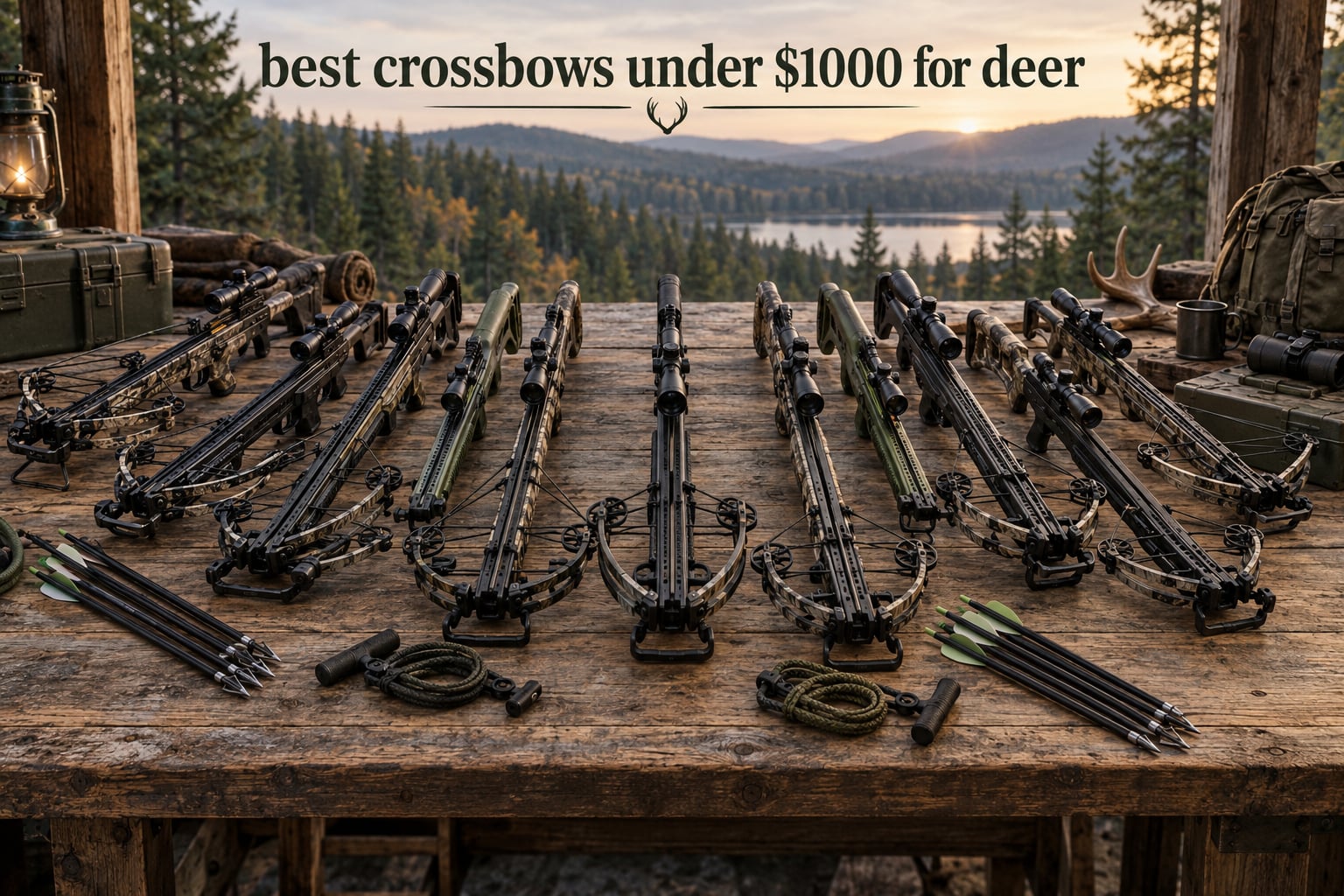 best crossbows under $1000 for deer