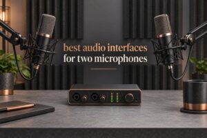 best audio interfaces for two microphones